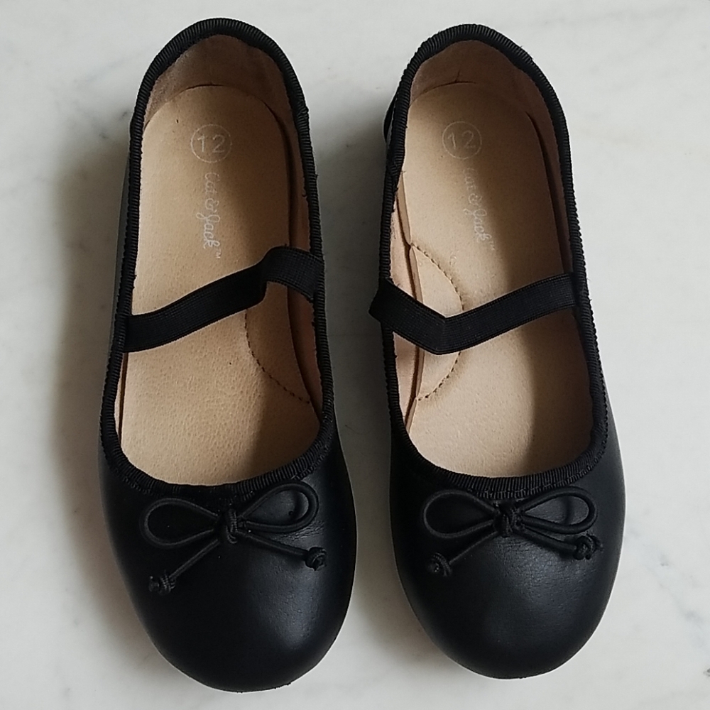 Cat & Jack Ballerinas size 12 Kids